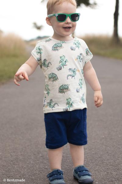 Baumwolljersey Miracle kleine Drachen by Christiane Zielinski by Swafing